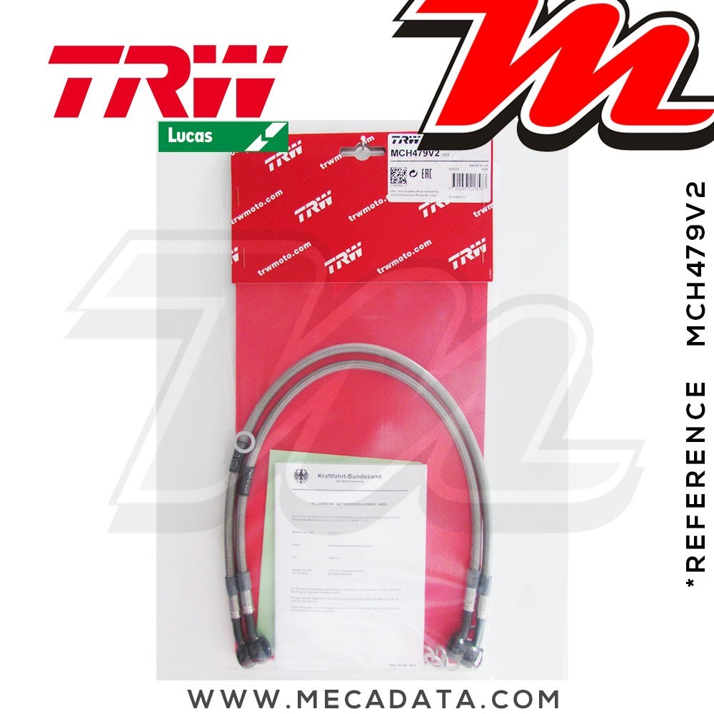 Durites de frein ~ TRW-Lucas MCH 479 V2 - Avant 