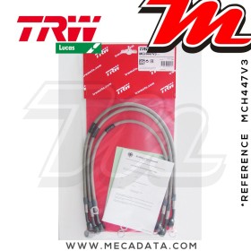 Durites de frein ~ TRW-Lucas MCH 447 V3 - Avant 