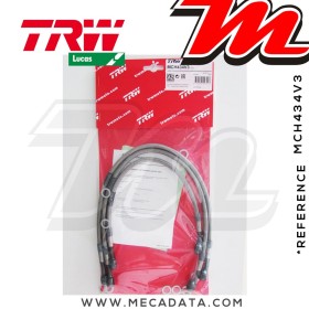 Durites de frein ~ TRW-Lucas MCH 434 V3 - Avant 