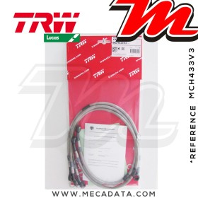 Durites de frein ~ TRW-Lucas MCH 433 V3 - Avant 