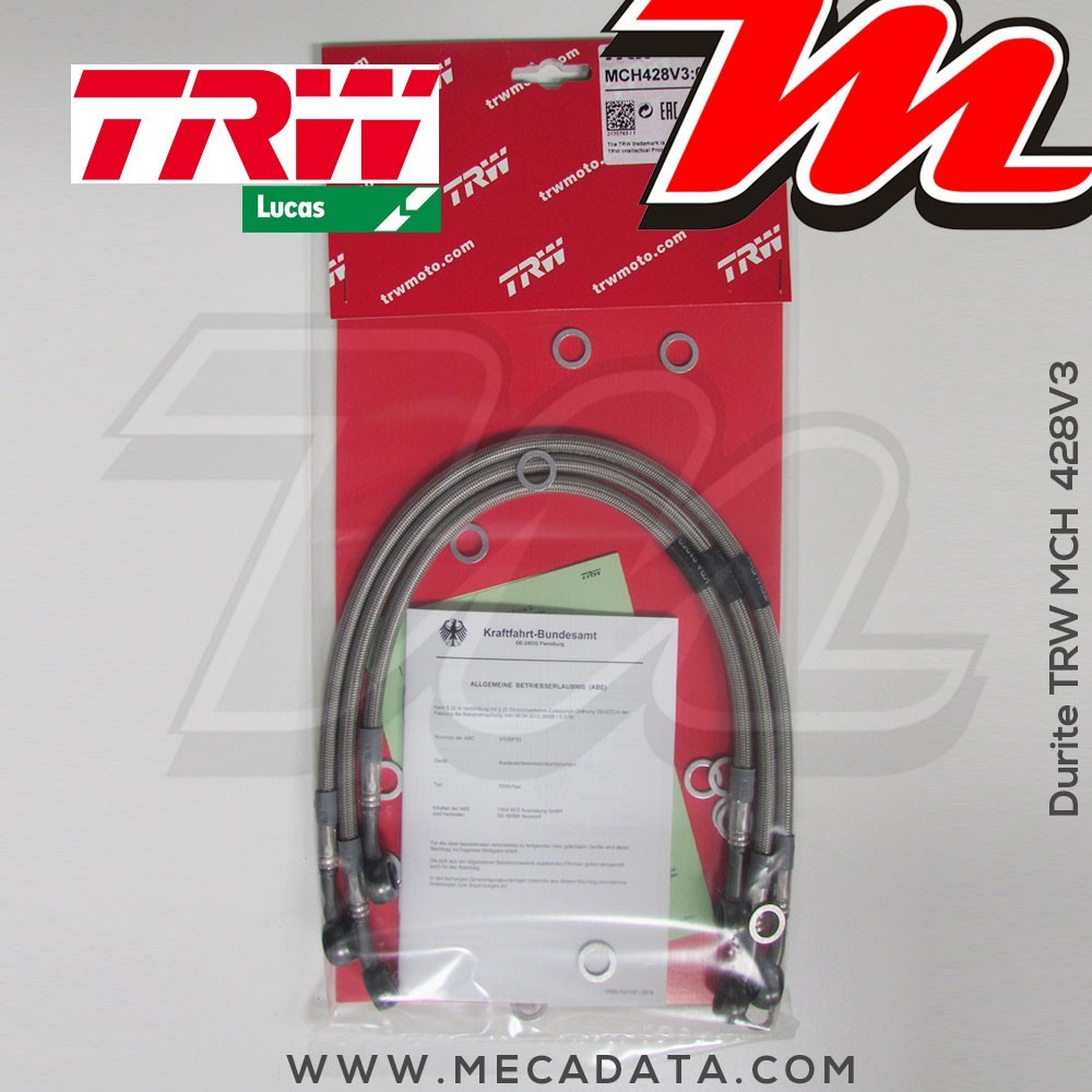 Durites de frein ~ TRW-Lucas MCH 428 V3 - Avant 