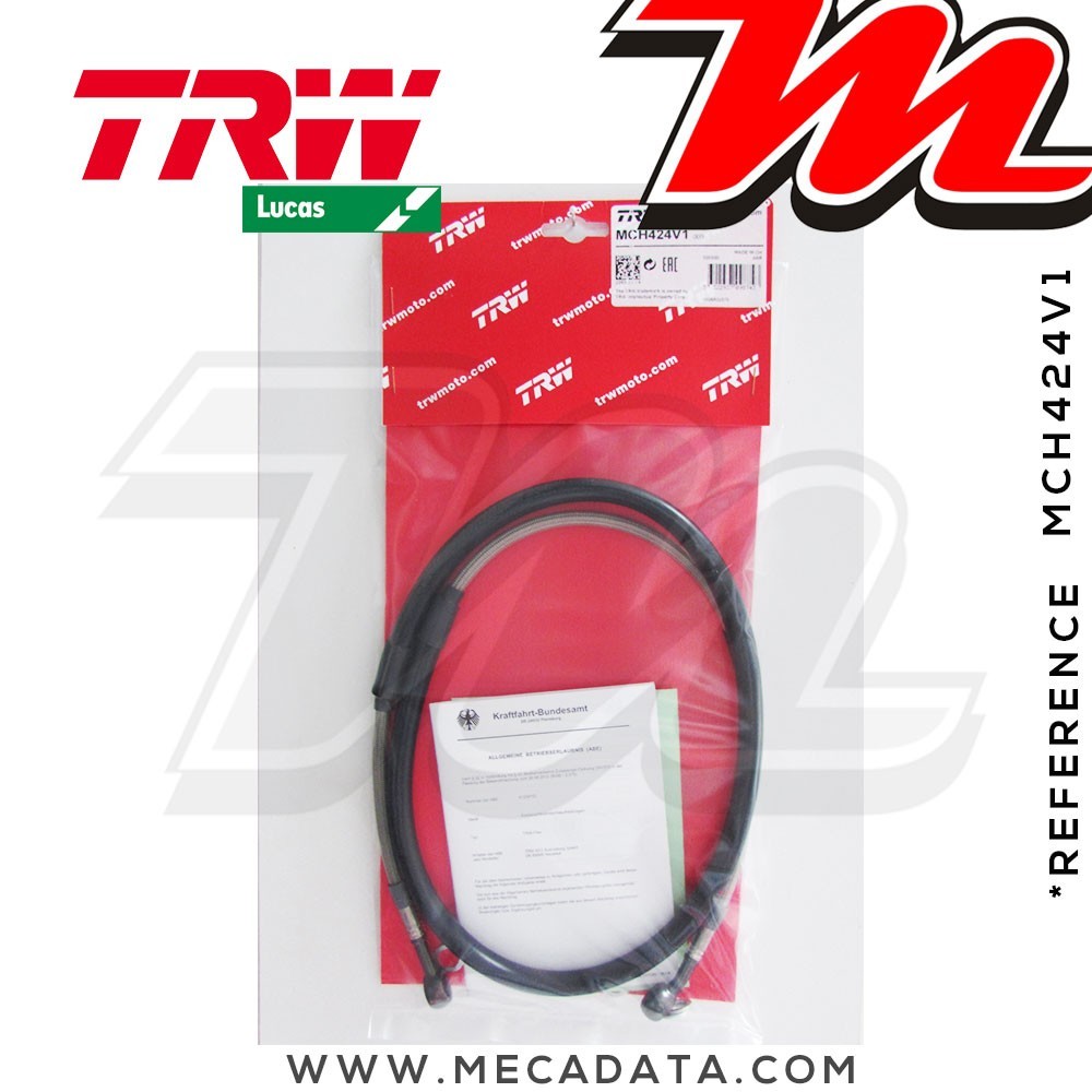 Durites de frein ~ TRW-Lucas MCH 424 V1 - Avant 