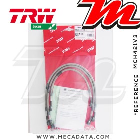 Durites de frein ~ TRW-Lucas MCH 421 V3 - Avant 
