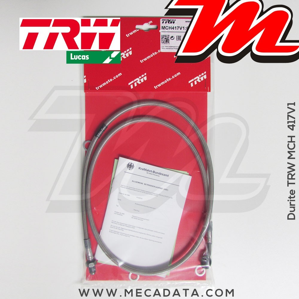 Durites de frein ~ TRW-Lucas MCH 417 V1 - Avant 