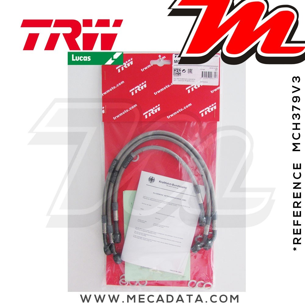 Durites de frein ~ TRW-Lucas MCH 379 V3 - Avant 