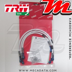 Durites de frein ~ TRW-Lucas MCH 309 V3 - Avant 