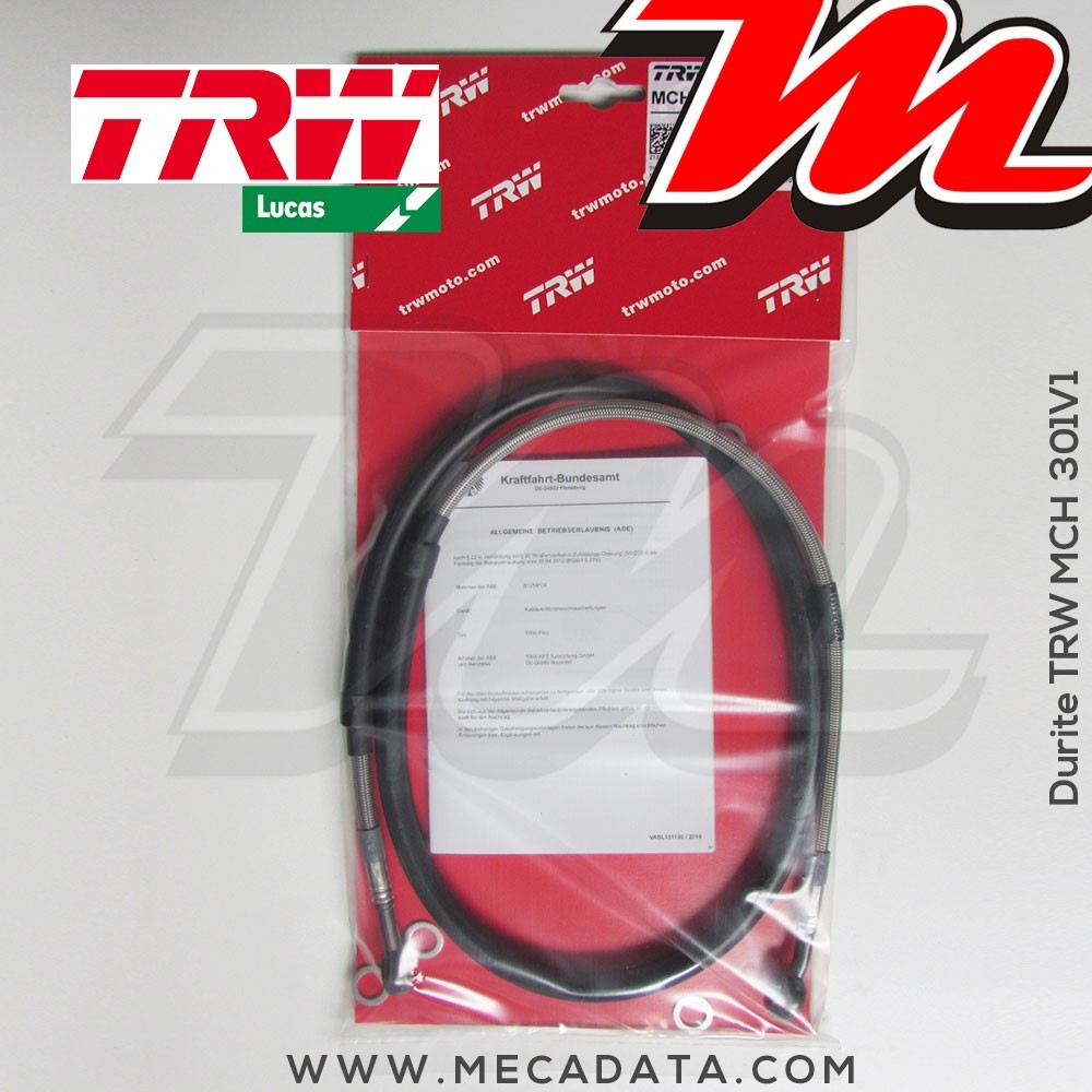 Durites de frein ~ TRW-Lucas MCH 301 V1 - Avant 