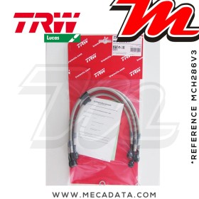 Durites de frein ~ TRW-Lucas MCH 286 V3 - Avant 