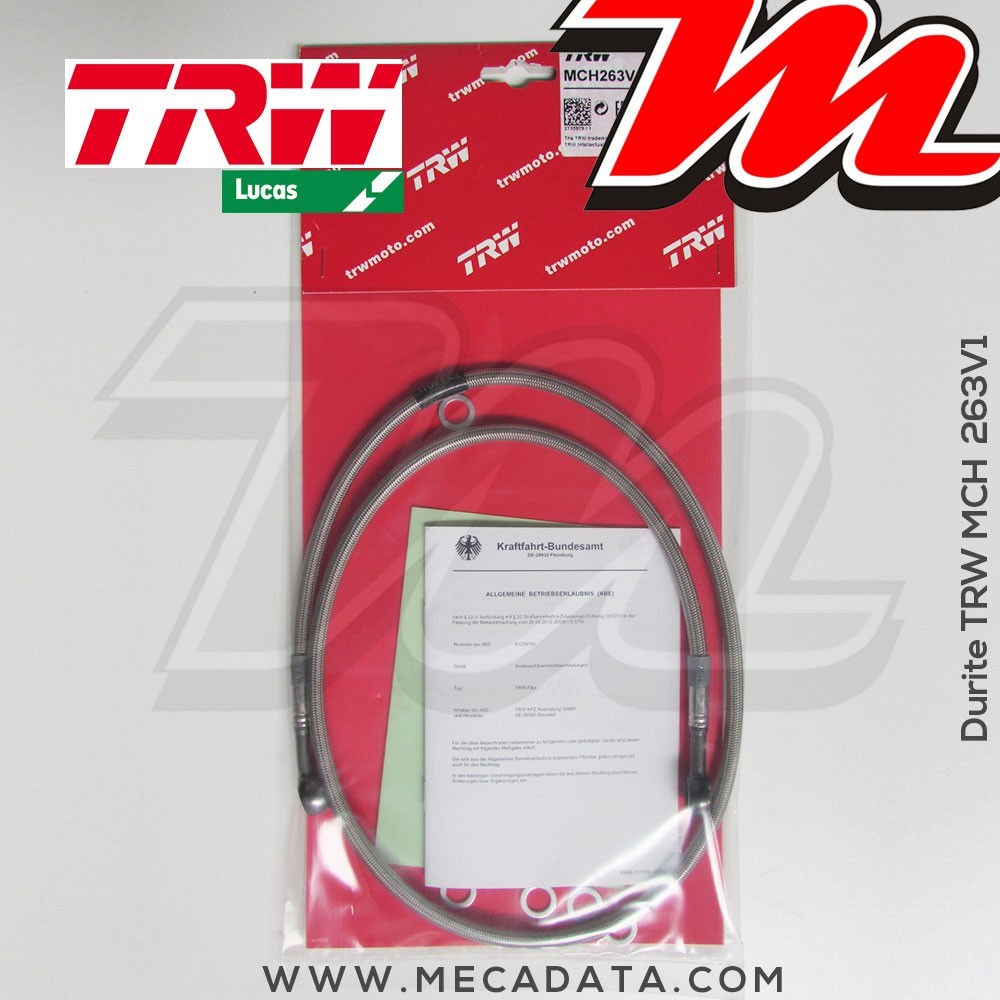 Durites de frein ~ TRW-Lucas MCH 263 V1 - Avant 