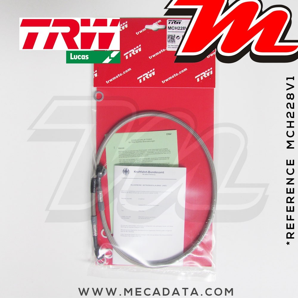 Durites de frein ~ TRW-Lucas MCH 228 V1 - Avant 