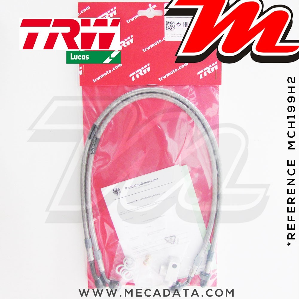 Durites de frein ~ TRW-Lucas MCH 199 H2 - Arrière 