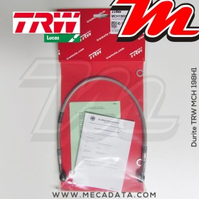 Durites de frein ~ TRW-Lucas MCH 198 H1 - Arrière 