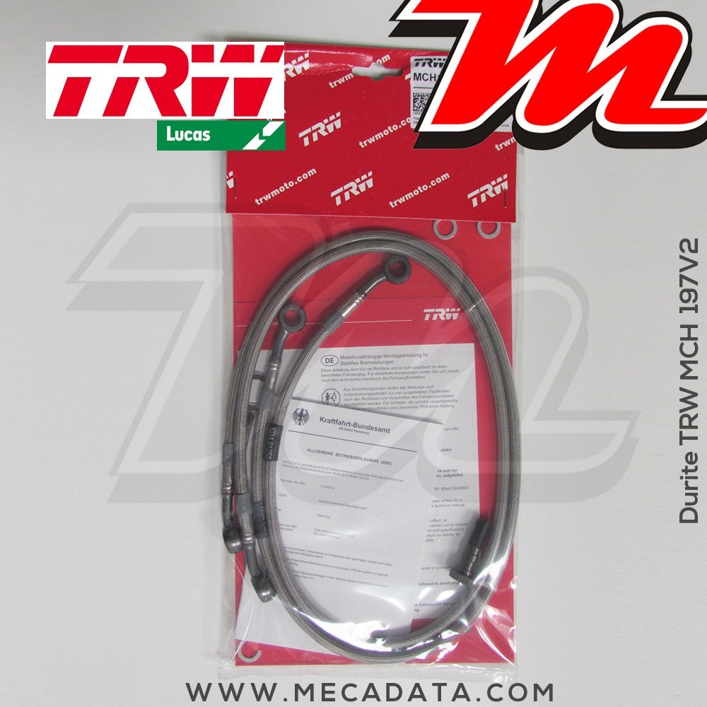 Durites de frein ~ TRW-Lucas MCH 197 V2 - Avant 