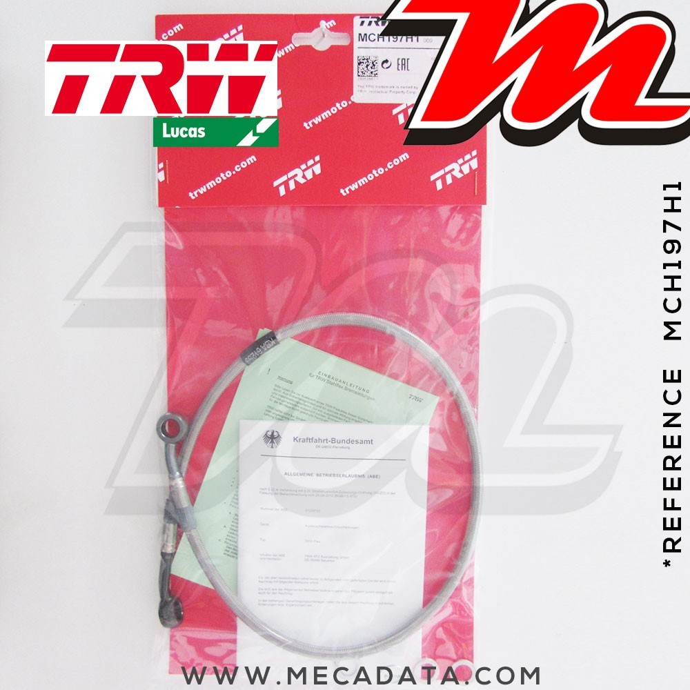 Durites de frein ~ TRW-Lucas MCH 197 H1 - Arrière 