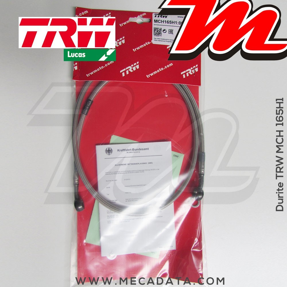 Durites de frein ~ TRW-Lucas MCH 165 H1 - Arrière 