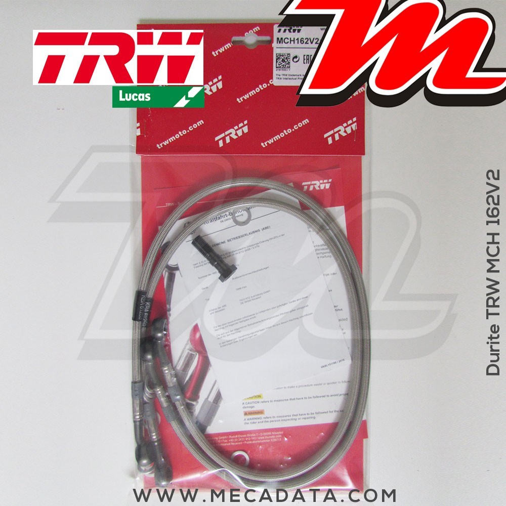 Durites de frein ~ TRW-Lucas MCH 162 V2 - Avant 