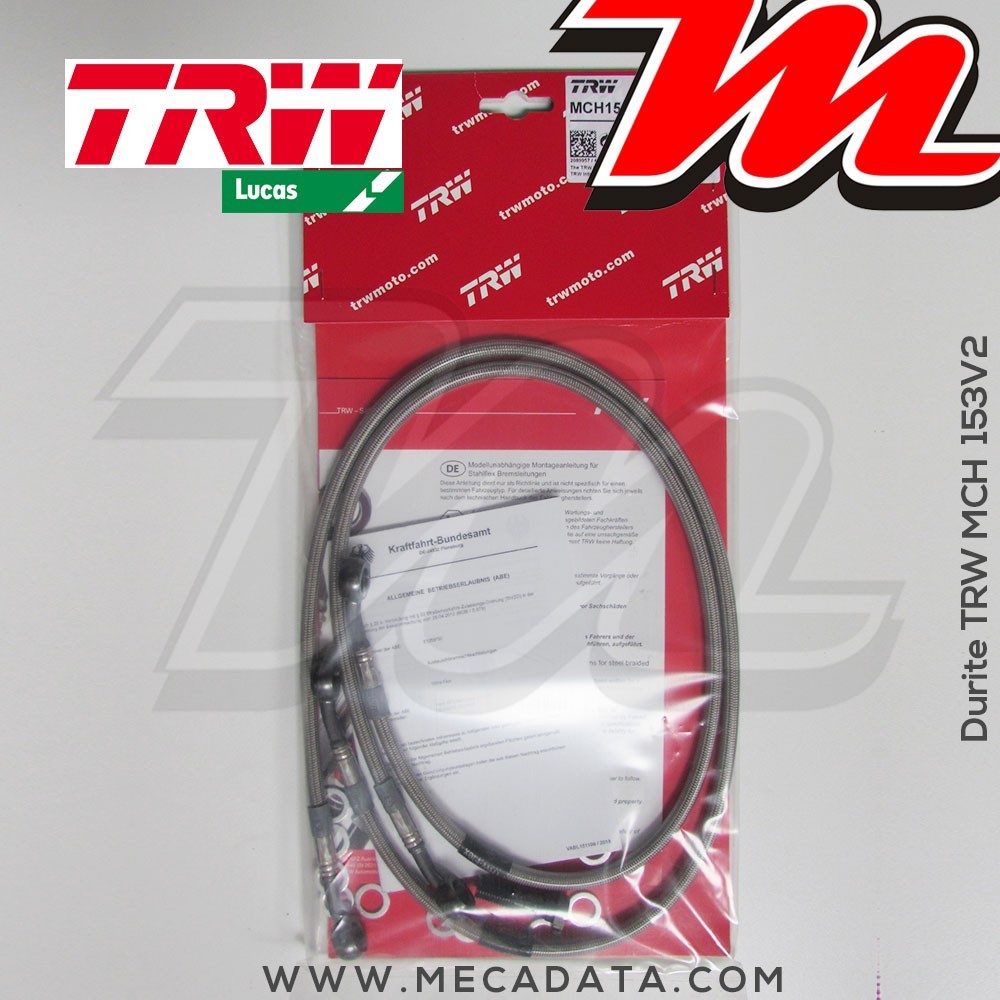 Durites de frein ~ TRW-Lucas MCH 153 V2 - Avant 