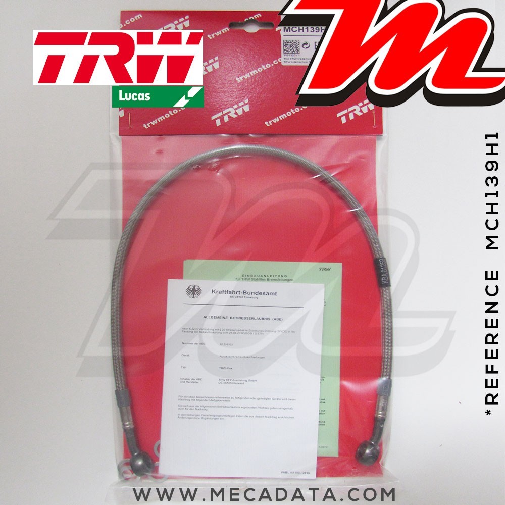 Durites de frein ~ TRW-Lucas MCH 139 H1 - Arrière 