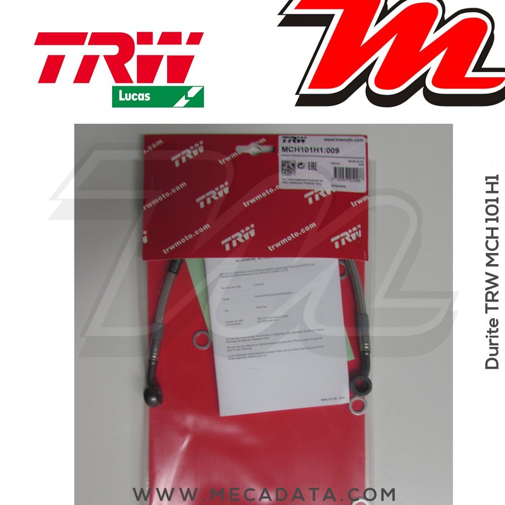 Durites de frein ~ TRW-Lucas MCH 101 H1 - Arrière 