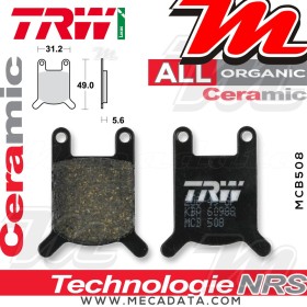 Plaquettes de frein Avant ~ TRW Lucas MCB 508 