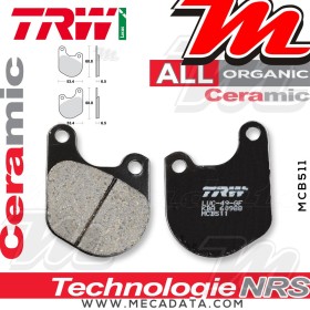 Plaquettes de frein Avant ~ TRW Lucas MCB 511 