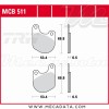 Plaquettes de frein Avant ~ TRW Lucas MCB 511 