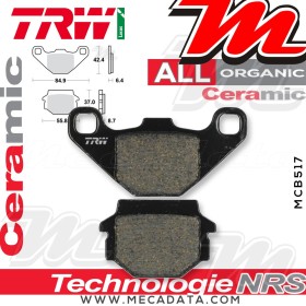 Plaquettes de frein Arrière ~ TRW Lucas MCB 517 
