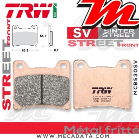 Plaquettes de frein Avant ~ TRW Lucas MCB 530 SV 