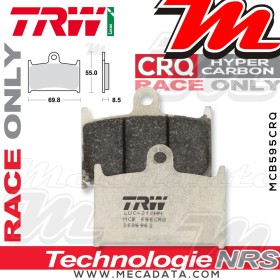 Plaquettes de frein Avant ~ TRW Lucas MCB 595 CRQ 