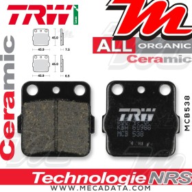 Plaquettes de frein Arrière ~ TRW Lucas MCB 538 