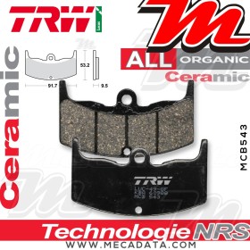 Plaquettes de frein Arrière ~ TRW Lucas MCB 543 