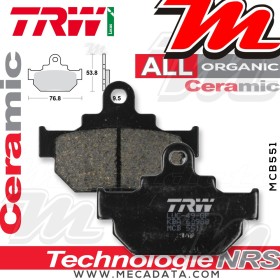 Plaquettes de frein Avant ~ TRW Lucas MCB 551 