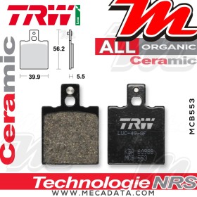 Plaquettes de frein Arrière ~ TRW Lucas MCB 553 