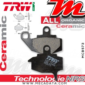 Plaquettes de frein Avant ~ TRW Lucas MCB 573 