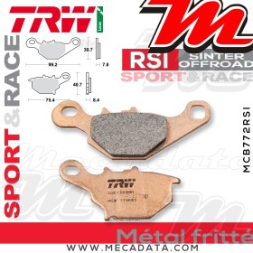 Plaquettes de frein Arrière ~ TRW Lucas MCB 772 RSI 