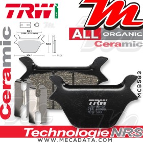 Plaquettes de frein Arrière ~ TRW Lucas MCB 583 
