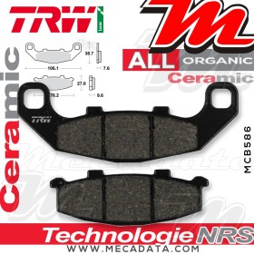 Plaquettes de frein Avant ~ TRW Lucas MCB 586 