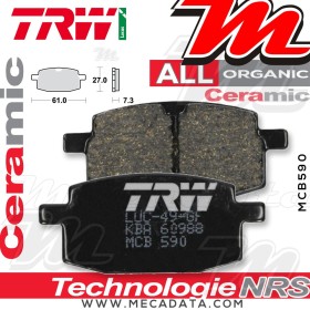 Plaquettes de frein Avant ~ TRW Lucas MCB 590 