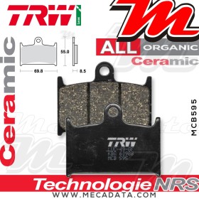 Plaquettes de frein Avant ~ TRW Lucas MCB 595 