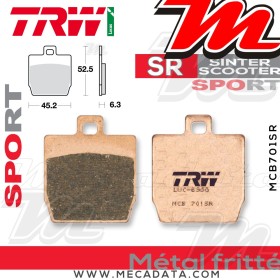 Plaquettes de frein Avant ~ TRW Lucas MCB 701 SR 