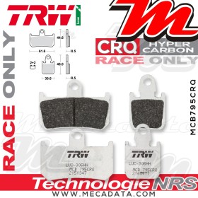 Plaquettes de frein Avant ~ TRW Lucas MCB 795 CRQ 