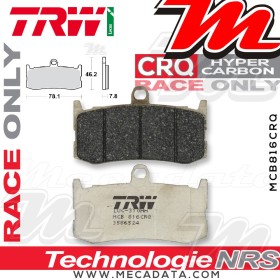 Plaquettes de frein Avant ~ TRW Lucas MCB 816 CRQ 