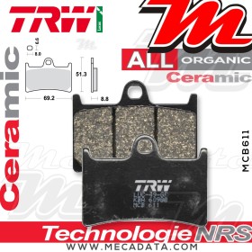 Plaquettes de frein Avant ~ TRW Lucas MCB 611 
