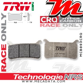 Plaquettes de frein Avant ~ TRW Lucas MCB 893 CRQ 