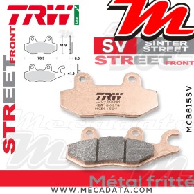 Plaquettes de frein Avant ~ TRW Lucas MCB 615 SV 