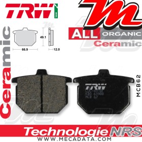 Plaquettes de frein Arrière ~ TRW Lucas MCB 62 