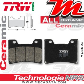Plaquettes de frein Avant ~ TRW Lucas MCB 622 