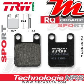 Plaquettes de frein Avant ~ TRW Lucas MCB 535 RQ 