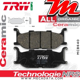 Plaquettes de frein Avant ~ TRW Lucas MCB 640 