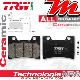 Plaquettes de frein Avant ~ TRW Lucas MCB 642 